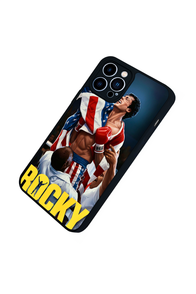 iPhone 13 Pro Max Uyumlu Rocky Tasarımlı Glossy Premium Kılıf