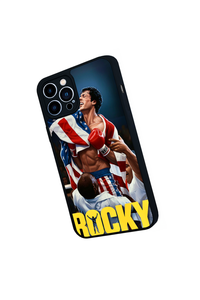 iPhone 13 Pro Max Uyumlu Rocky Tasarımlı Glossy Premium Kılıf