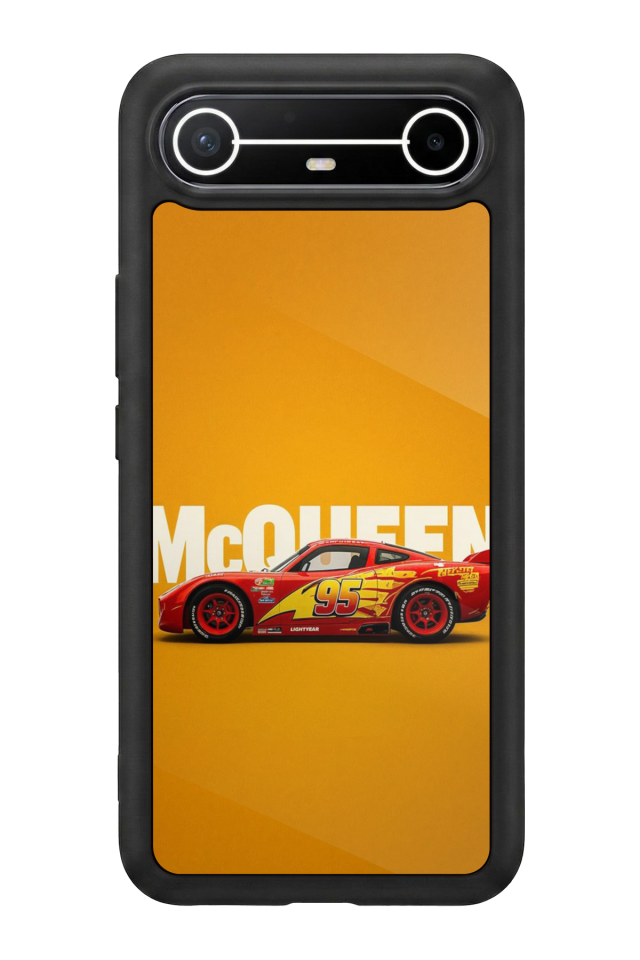 Tecno Spark Slim 5G Uyumlu Şimsek McQueen Tasarımlı Glossy Premium Kılıf