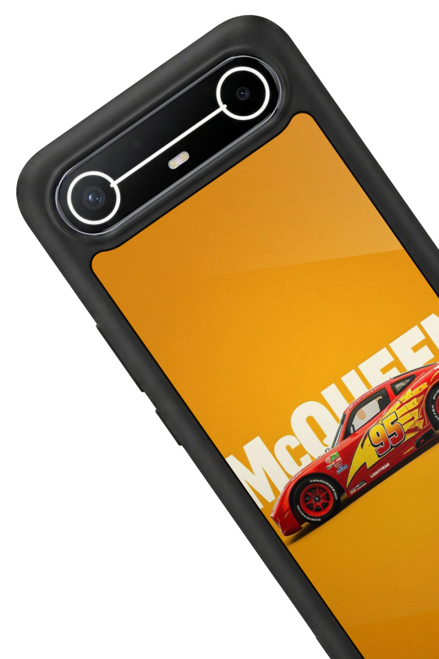 Tecno Spark Slim 5G Uyumlu Şimsek McQueen Tasarımlı Glossy Premium Kılıf