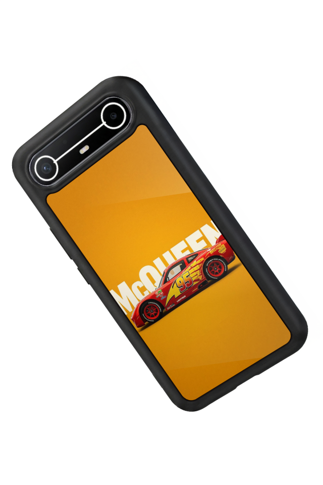 Tecno Spark Slim 5G Uyumlu Şimsek McQueen Tasarımlı Glossy Premium Kılıf