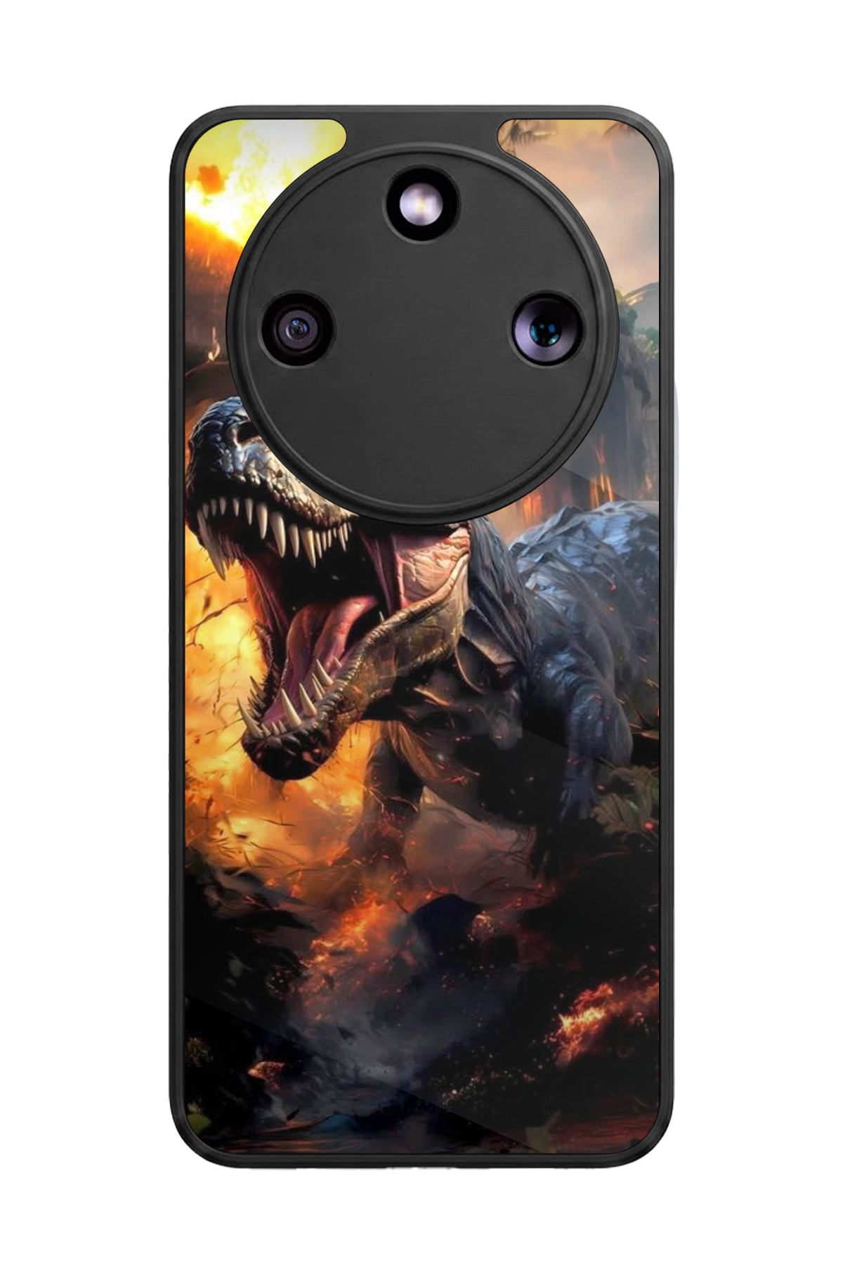 Honor Magic 8 Lite Uyumlu T-ReHonor Magic 8 Lite Tasarımlı Glossy Premium Kılıf