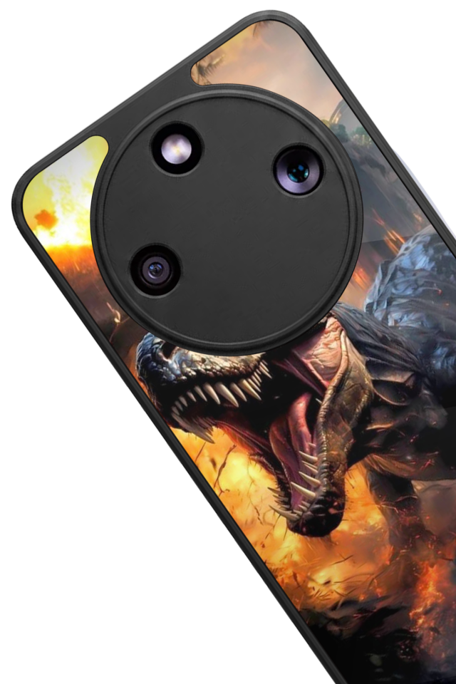 Honor Magic 8 Lite Uyumlu T-ReHonor Magic 8 Lite Tasarımlı Glossy Premium Kılıf