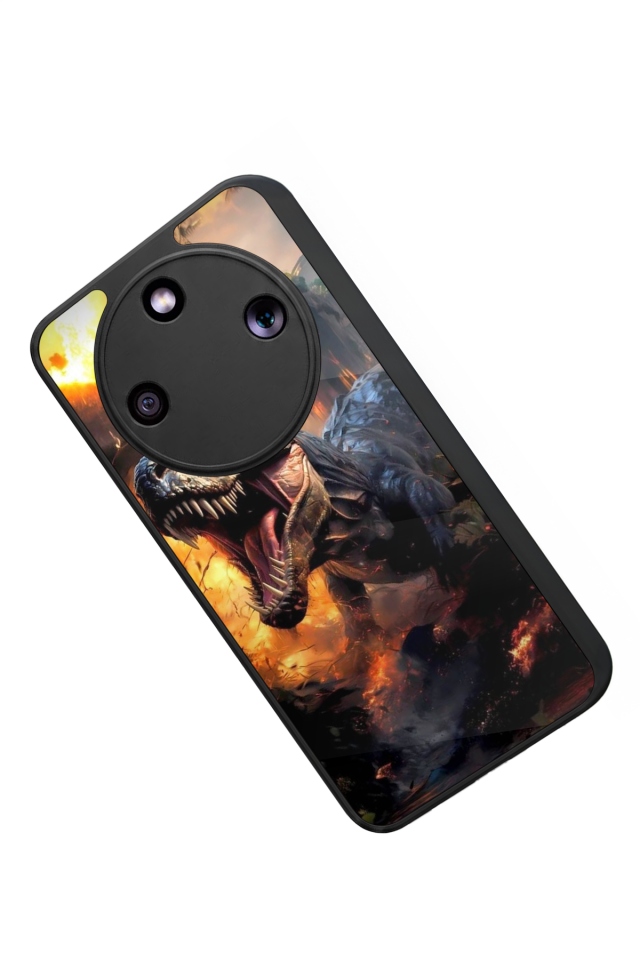 Honor Magic 8 Lite Uyumlu T-ReHonor Magic 8 Lite Tasarımlı Glossy Premium Kılıf