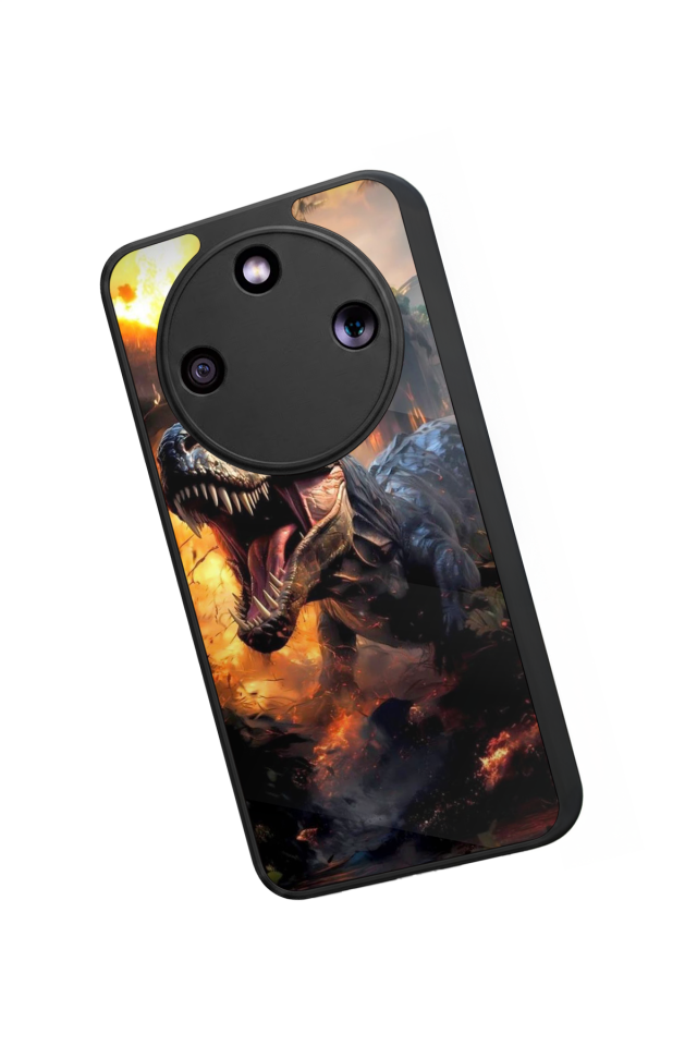 Honor Magic 8 Lite Uyumlu T-ReHonor Magic 8 Lite Tasarımlı Glossy Premium Kılıf