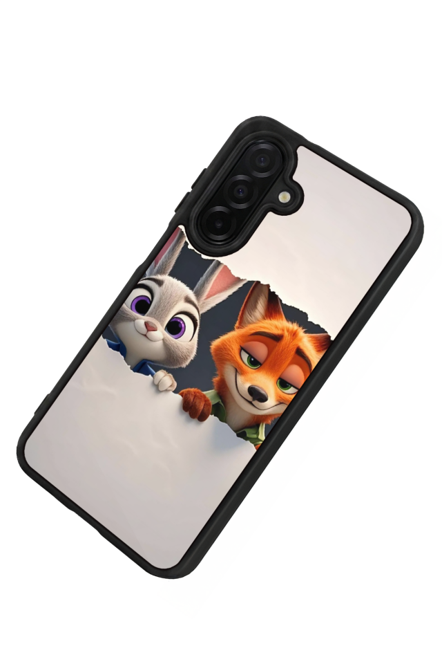 Samsung Galaxy A36 Uyumlu Zootropolis Tasarımlı Glossy Premium Kılıf