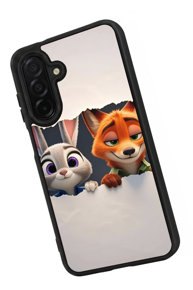 Samsung Galaxy A36 Uyumlu Zootropolis Tasarımlı Glossy Premium Kılıf