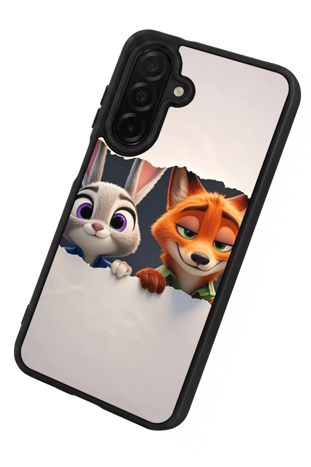 Samsung Galaxy A36 Uyumlu Zootropolis Tasarımlı Glossy Premium Kılıf