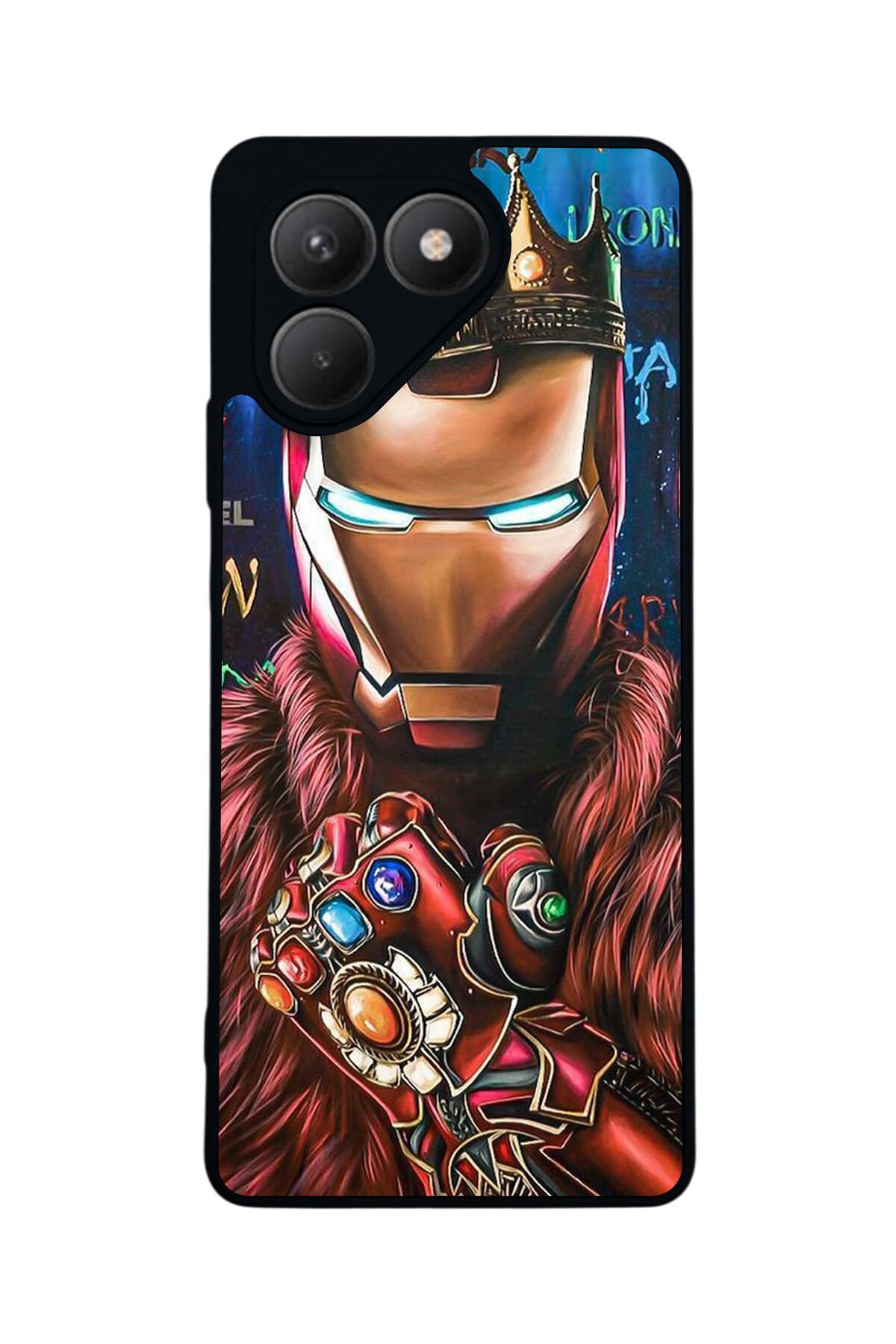 Tecno Pova 7 Mat Uyumlu Siyah Kılıf – Yumuşak Silikon, Koruyucu, Şok Emici Kapak