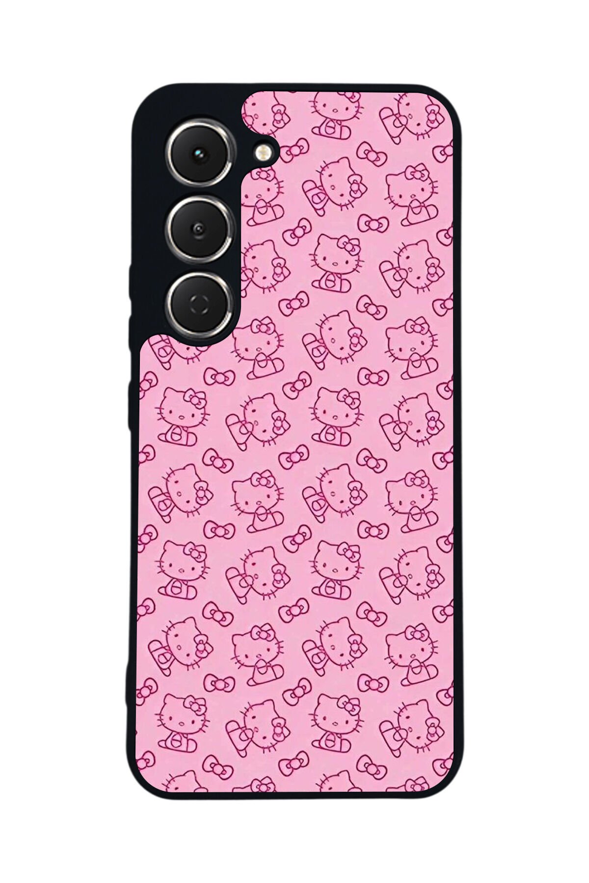 Tecno Spark 40 Pro Uyumlu HelloKitty Tasarımlı Glossy Premium Kılıf