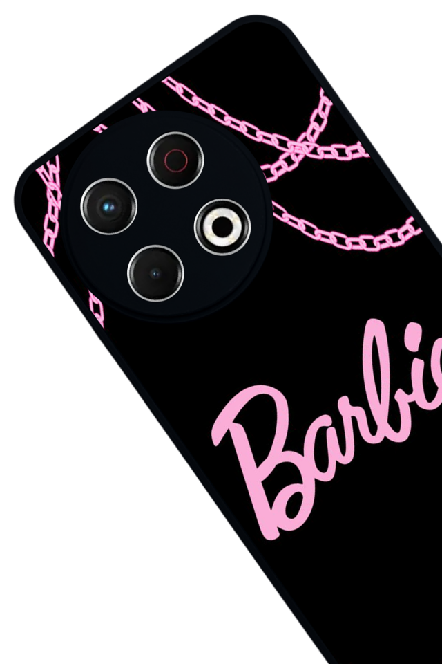 Tecno Spark 30 Pro Uyumlu Barbie Tasarımlı Glossy Premium Kılıf