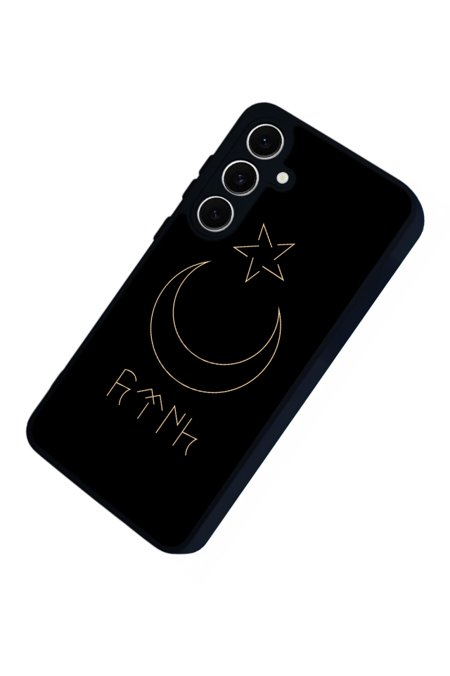 Samsung Galaxy S24 FE Uyumlu Bozkurt Tasarımlı Glossy Premium Kılıf