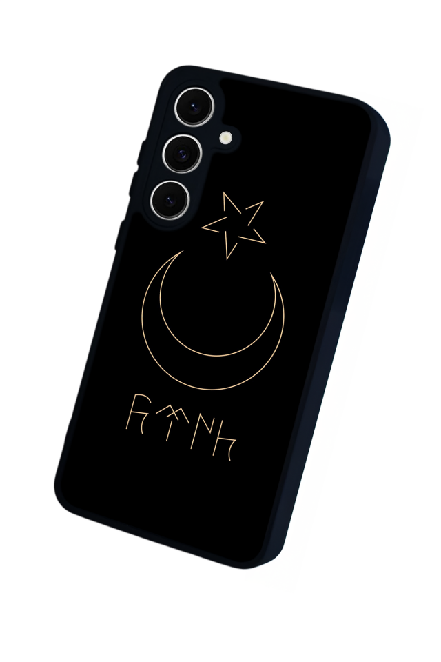 Samsung Galaxy S24 FE Uyumlu Bozkurt Tasarımlı Glossy Premium Kılıf