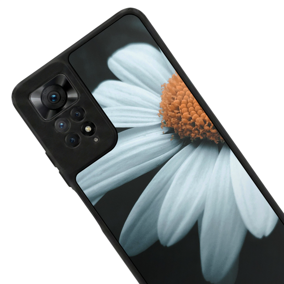 Xiaomi Redmi Note 11 Pro Uyumlu Cicek Tasarımlı Glossy Premium Kılıf