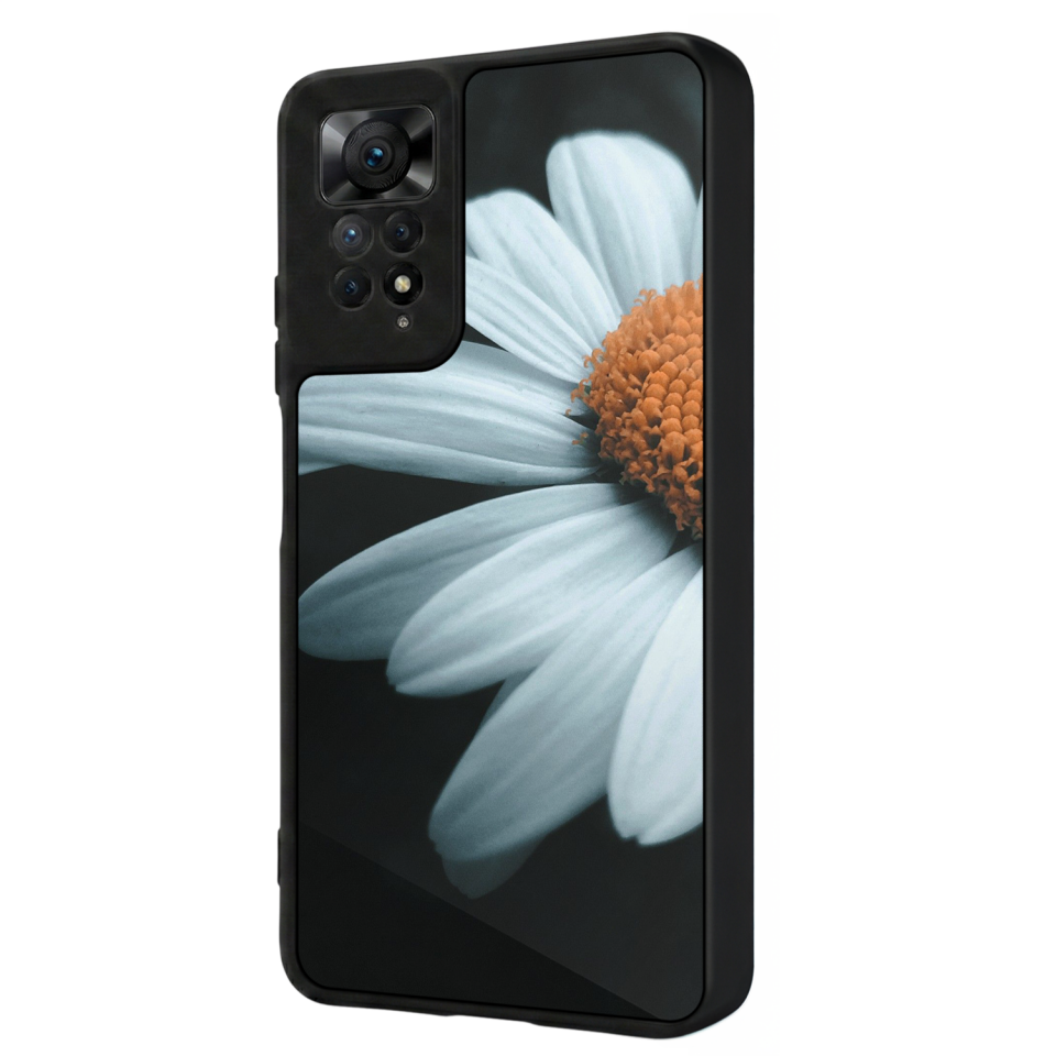 Xiaomi Redmi Note 11 Pro Uyumlu Cicek Tasarımlı Glossy Premium Kılıf