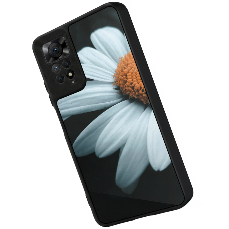 Xiaomi Redmi Note 11 Pro Uyumlu Cicek Tasarımlı Glossy Premium Kılıf