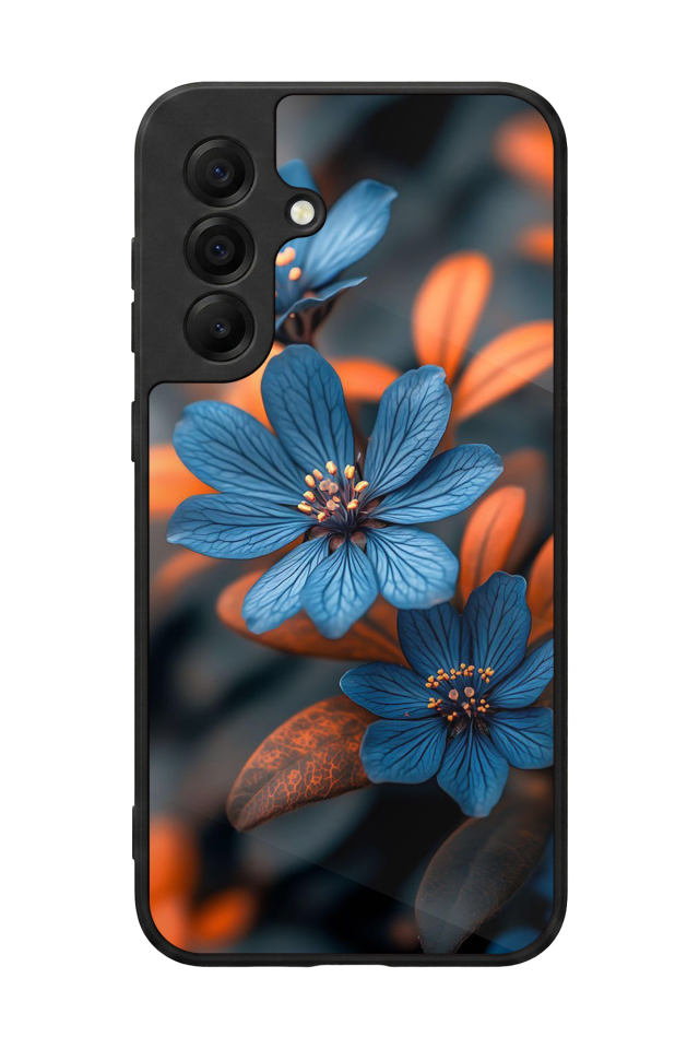 Samsung Galaxy A17 Uyumlu Cicek Tasarımlı Glossy Premium Kılıf