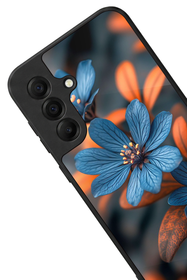 Samsung Galaxy A17 Uyumlu Cicek Tasarımlı Glossy Premium Kılıf