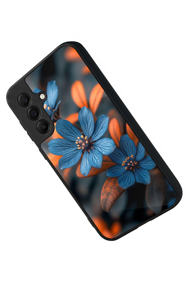 Samsung Galaxy A17 Uyumlu Cicek Tasarımlı Glossy Premium Kılıf