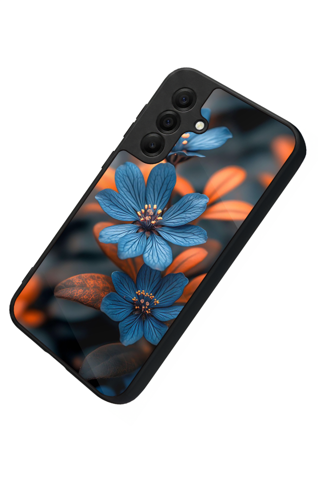 Samsung Galaxy A17 Uyumlu Cicek Tasarımlı Glossy Premium Kılıf