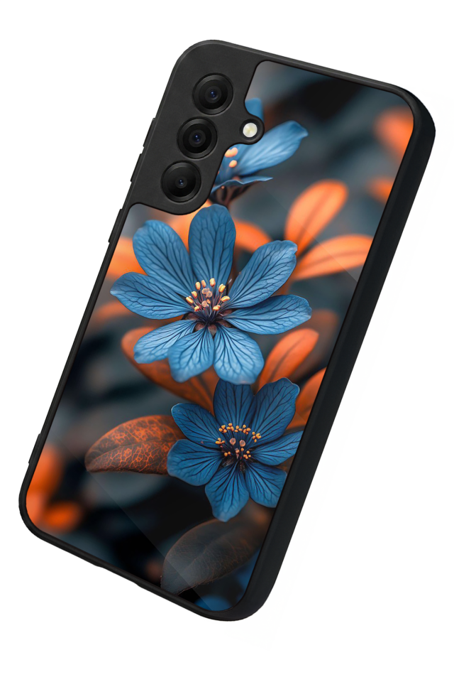 Samsung Galaxy A17 Uyumlu Cicek Tasarımlı Glossy Premium Kılıf