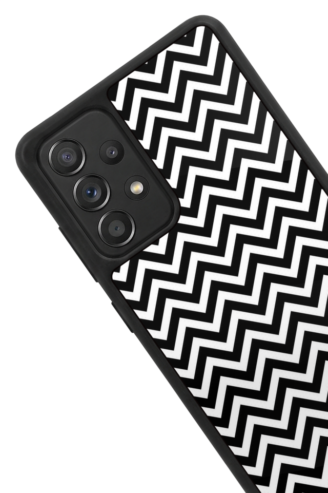 Samsung Galaxy A72 Uyumlu Çizgi Sanatı Tasarımlı Glossy Premium Kılıf