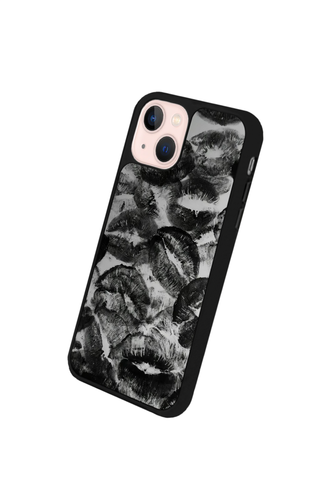 iPhone 13 Mini Uyumlu Dudak Tasarımlı Glossy Premium Kılıf