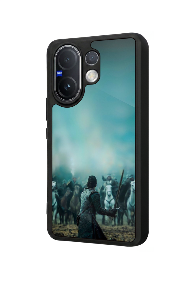 Vivo V60 Uyumlu GameOfThrones Tasarımlı Glossy Premium Kılıf