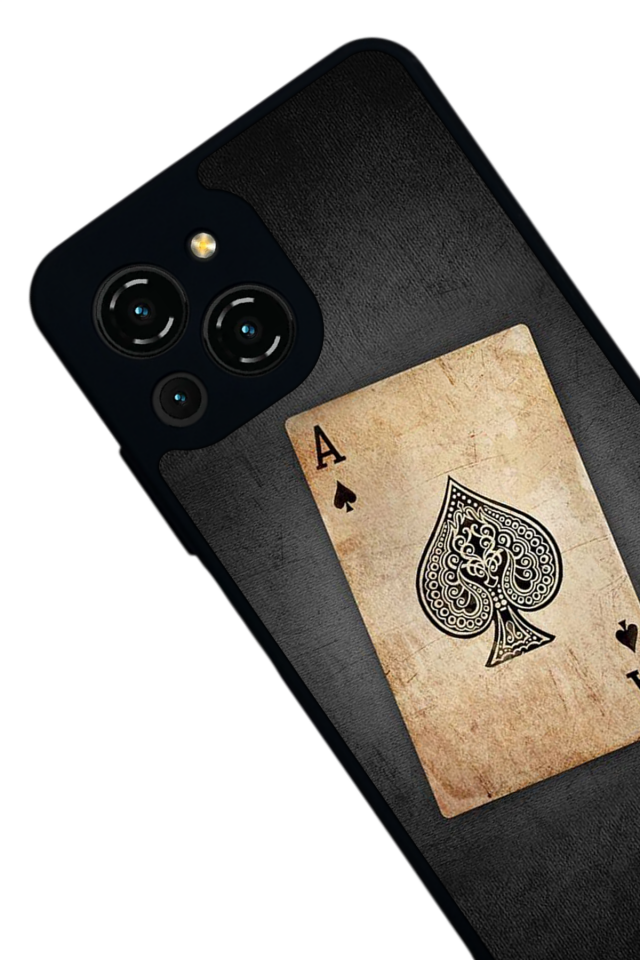 Reeder S23 Pro Max Uyumlu Kart Tasarımlı Glossy Premium Kılıf