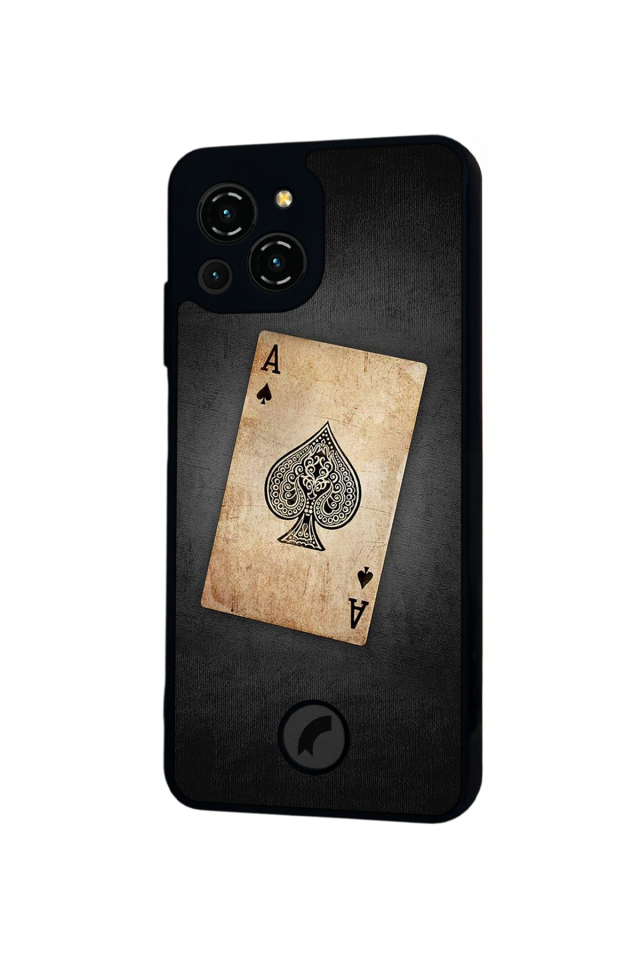 Reeder S23 Pro Max Uyumlu Kart Tasarımlı Glossy Premium Kılıf