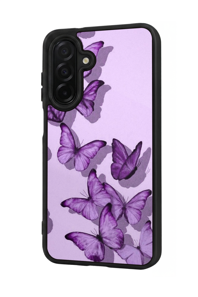 Samsung Galaxy A26 Uyumlu Kelebek Tasarımlı Glossy Premium Kılıf