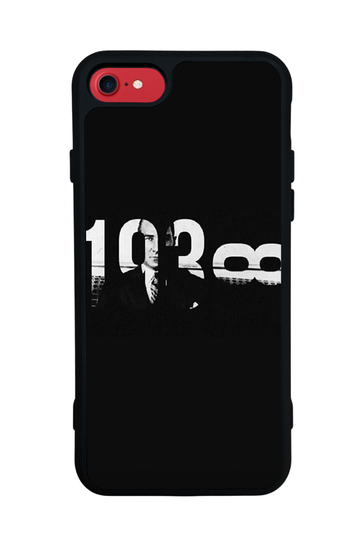 iPhone 8 Uyumlu Mustafa Kemal Ataturk Tasarımlı Glossy Premium Kılıf