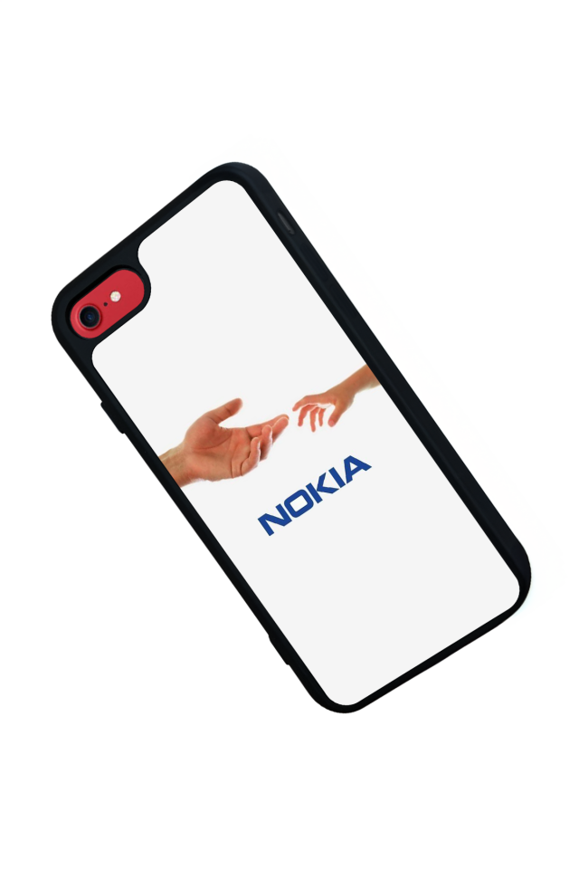 iPhone 7 Uyumlu Nokia Tasarımlı Glossy Premium Kılıf