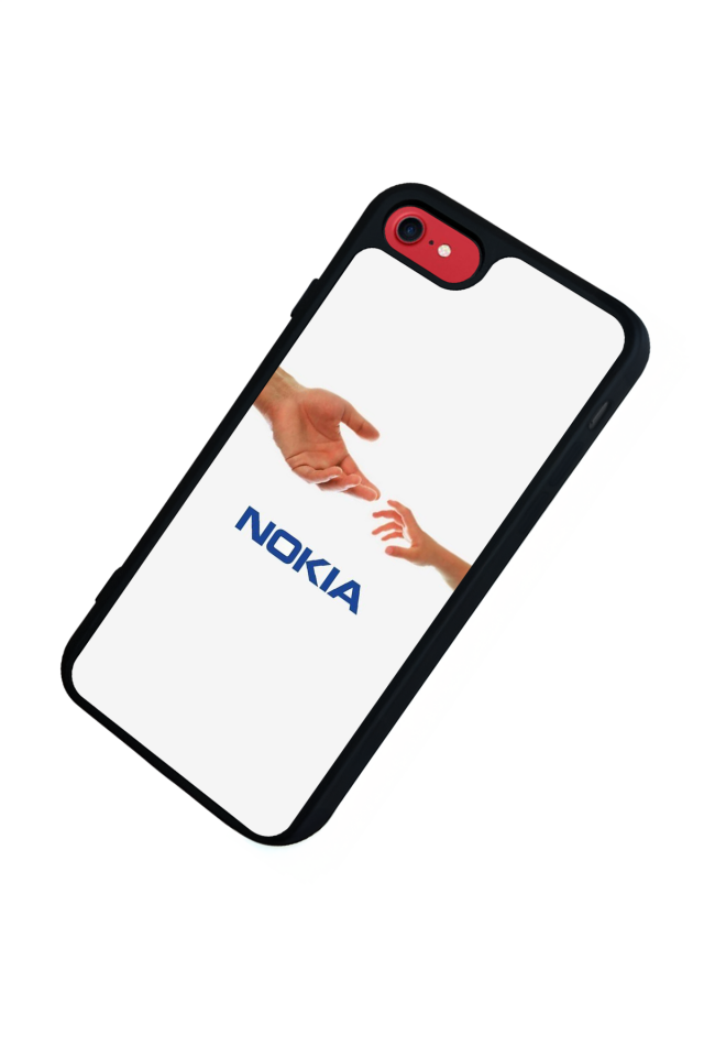 iPhone 7 Uyumlu Nokia Tasarımlı Glossy Premium Kılıf