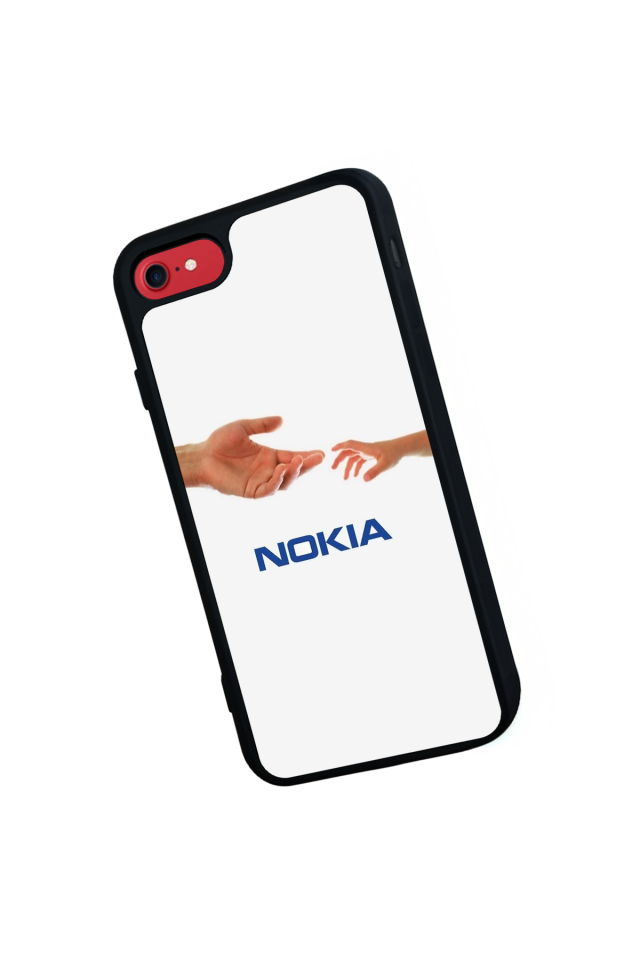 iPhone 7 Uyumlu Nokia Tasarımlı Glossy Premium Kılıf