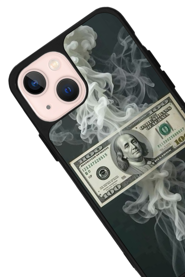 iPhone 13/14 Uyumlu Para Tasarımlı Glossy Premium Kılıf