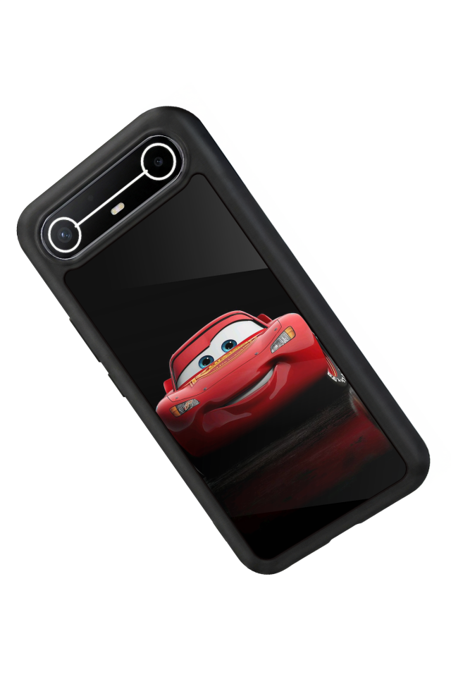 Tecno Spark Slim 5G Uyumlu Şimsek McQueen Tasarımlı Glossy Premium Kılıf
