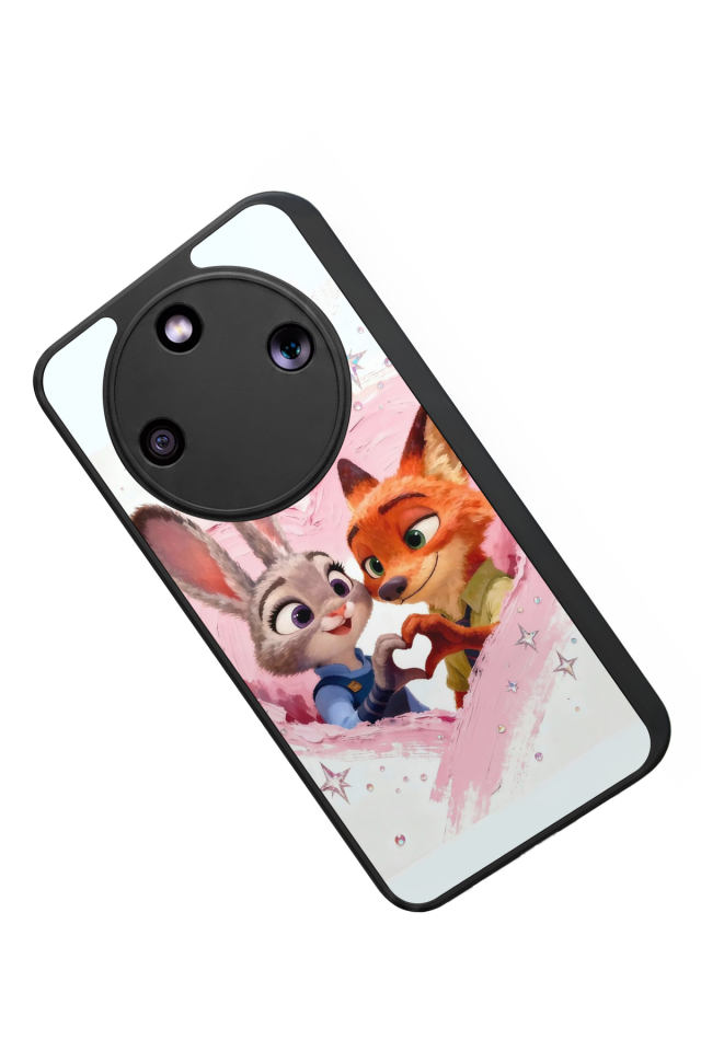 Honor Magic 8 Lite Uyumlu T-ReHonor Magic 8 Lite Tasarımlı Glossy Premium Kılıf