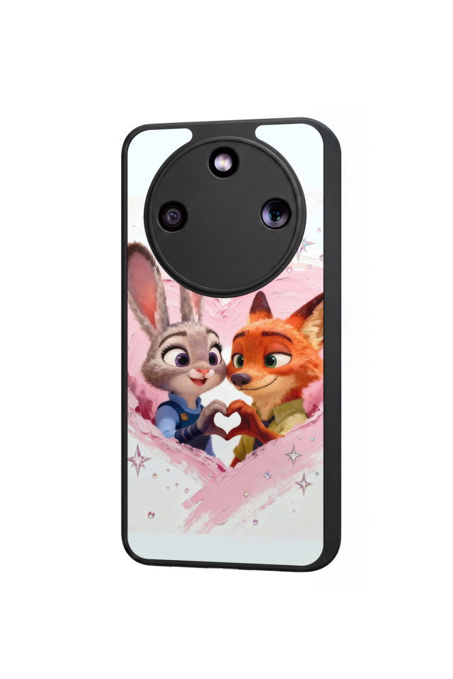 Honor Magic 8 Lite Uyumlu T-ReHonor Magic 8 Lite Tasarımlı Glossy Premium Kılıf