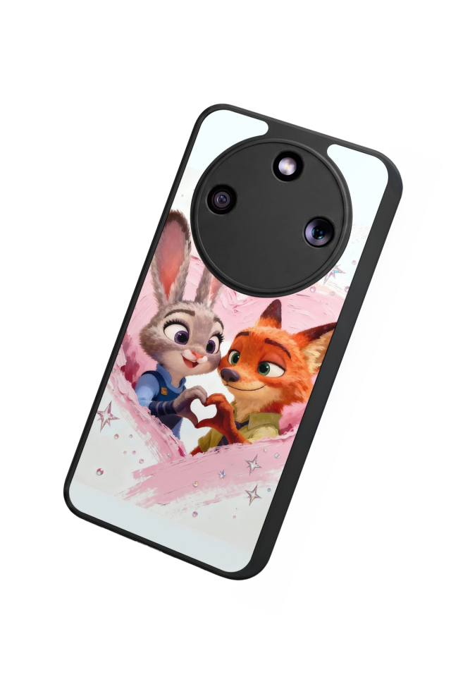 Honor Magic 8 Lite Uyumlu T-ReHonor Magic 8 Lite Tasarımlı Glossy Premium Kılıf