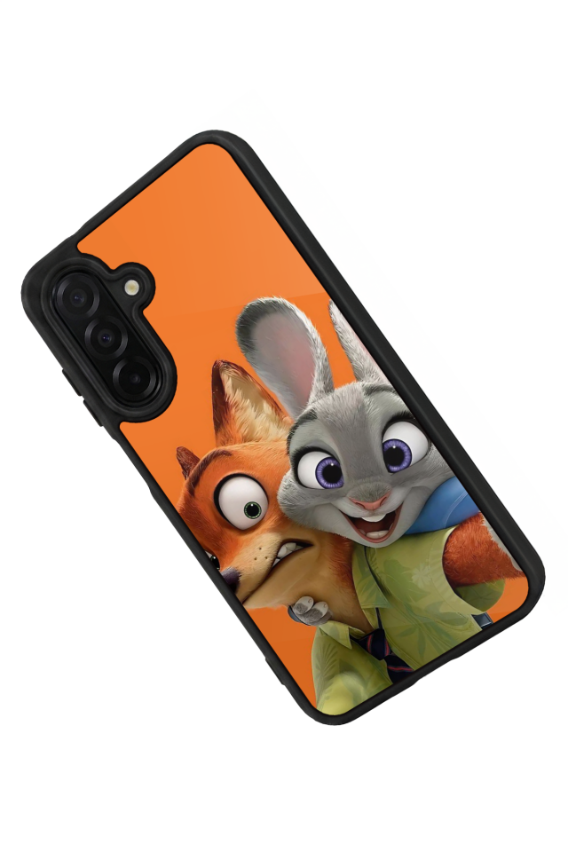 Samsung Galaxy A36 Uyumlu Zootropolis Tasarımlı Glossy Premium Kılıf