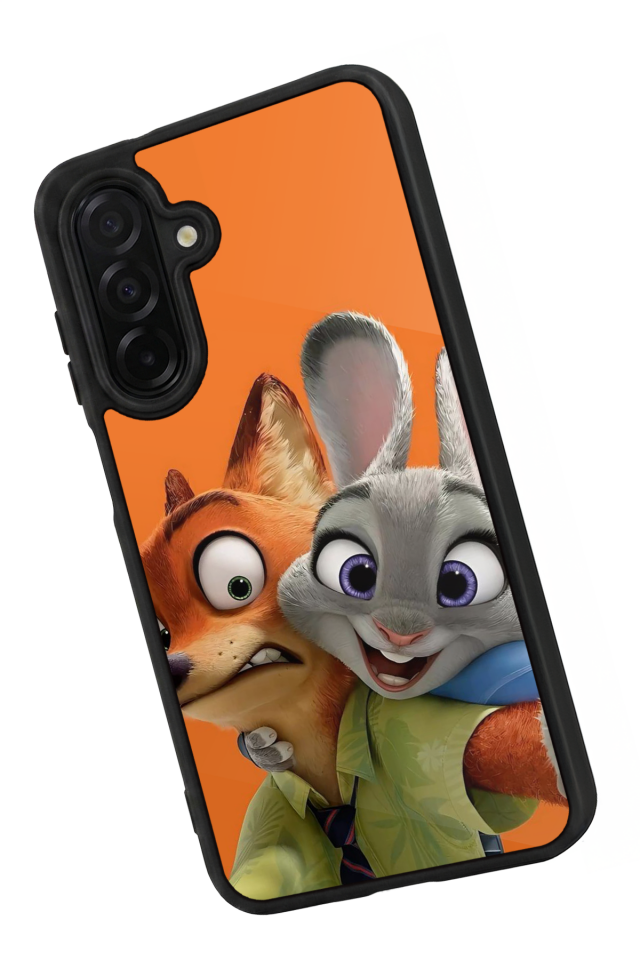 Samsung Galaxy A36 Uyumlu Zootropolis Tasarımlı Glossy Premium Kılıf
