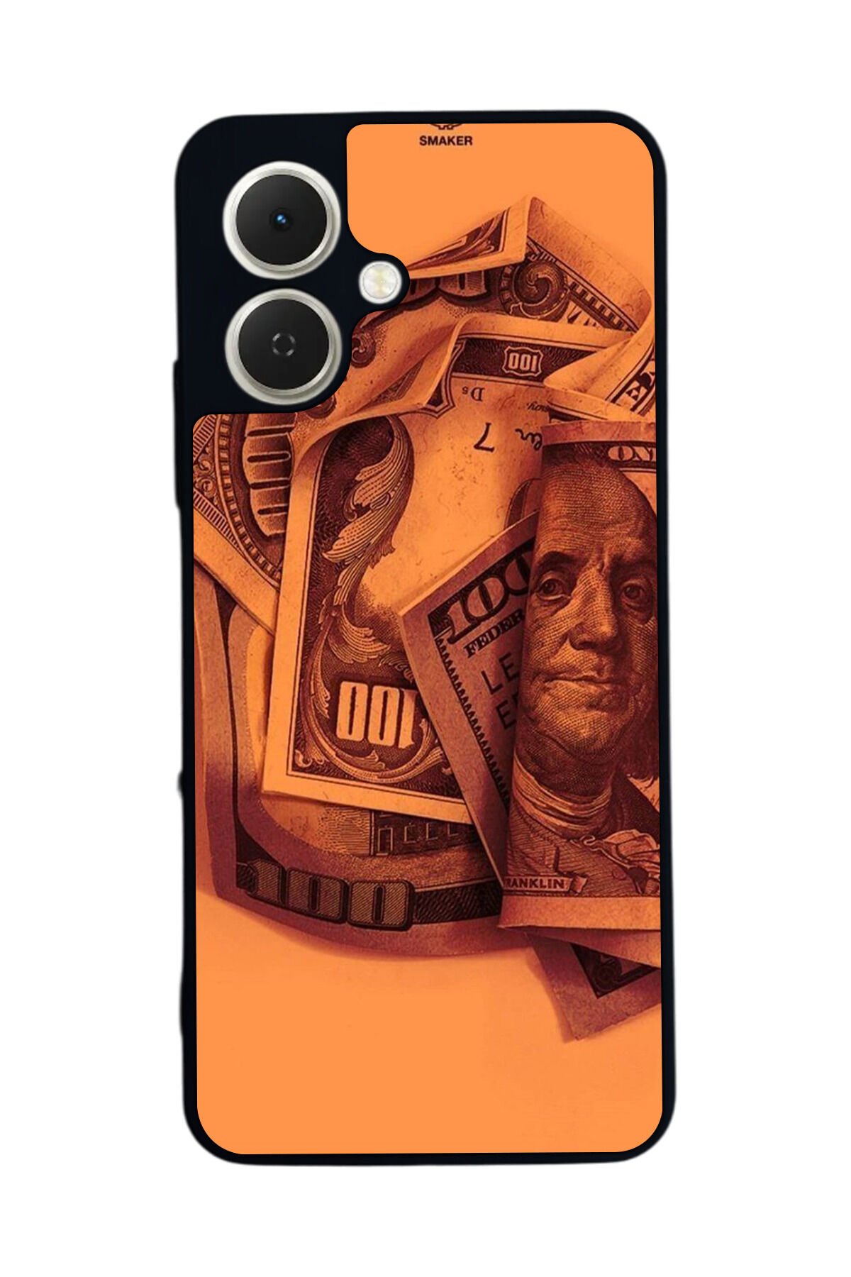 Tecno Spark GO 2 Uyumlu Money Para Tasarımlı Glossy Premium Kılıf