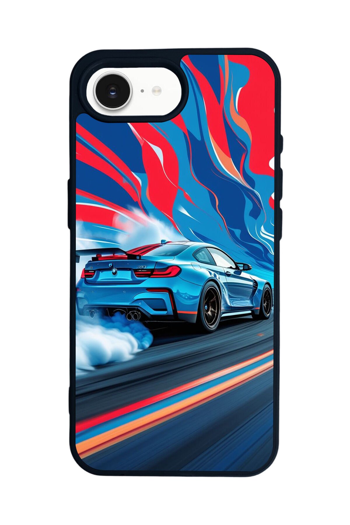 iPhone 16E Uyumlu BMW Tasarımlı Glossy Premium Kılıf