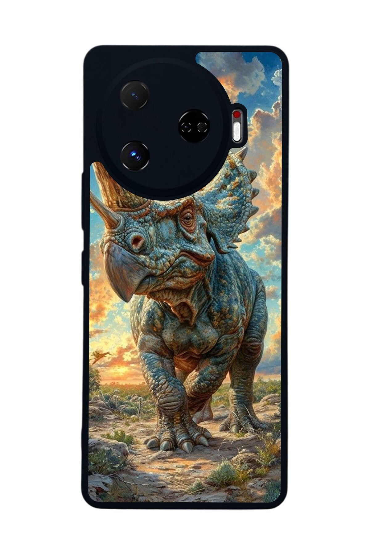 Tecno Camon 30 Pro Uyumlu Dinazor Tasarımlı Glossy Premium Kılıf