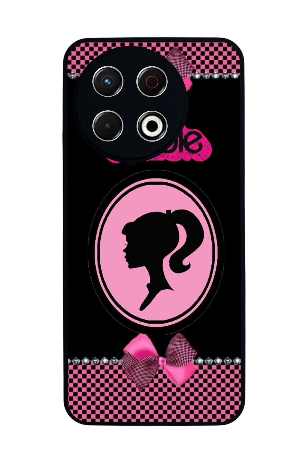 Tecno Spark 30 Pro Uyumlu Barbie Tasarımlı Glossy Premium Kılıf