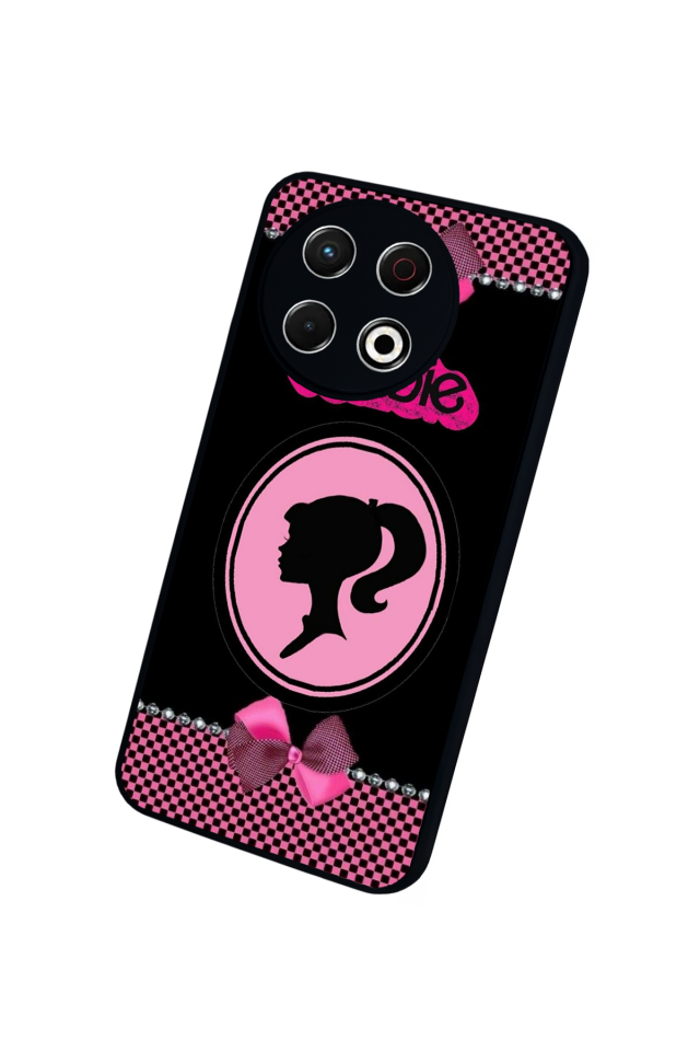 Tecno Spark 30 Pro Uyumlu Barbie Tasarımlı Glossy Premium Kılıf