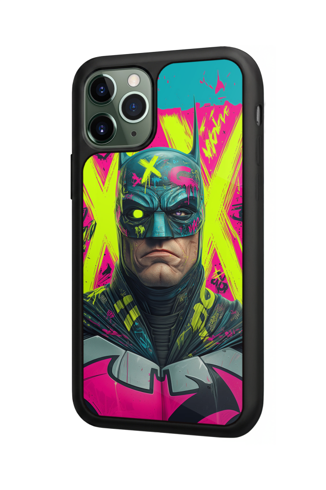iPhone 11 Pro Max Uyumlu Batman Tasarımlı Glossy Premium Kılıf