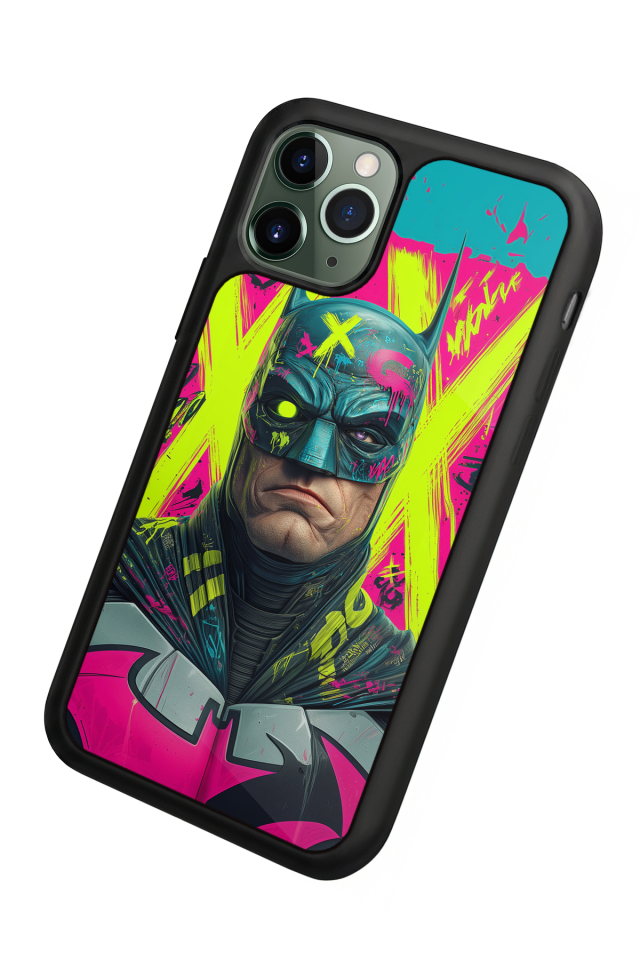 iPhone 11 Pro Max Uyumlu Batman Tasarımlı Glossy Premium Kılıf