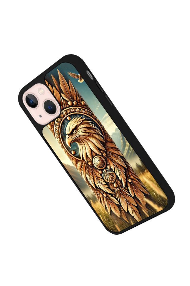 iPhone 15 Uyumlu Besiktas Tasarımlı Glossy Premium Kılıf